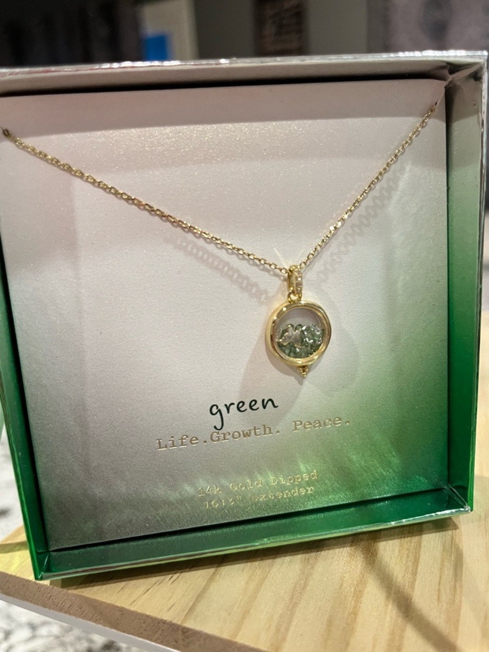 A New Day 14k Gold Dipped Butterfly Necklace New